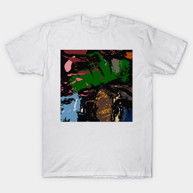 Abstract Digital Painting of Errada Art ADP001 T-Shirt by Edy